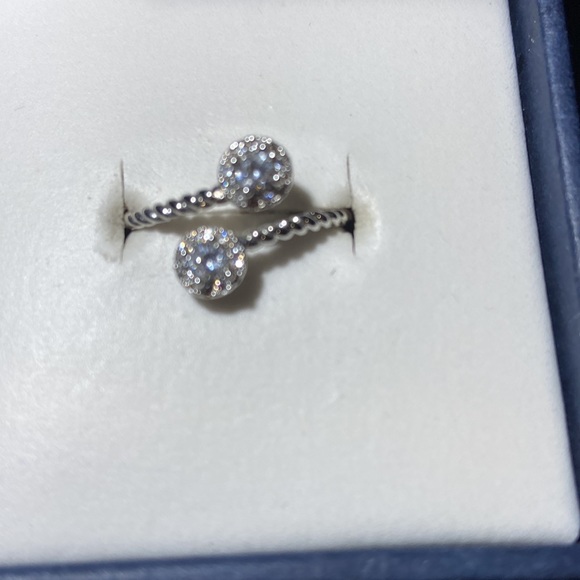 Silver Rings Lot of Three All Size 8 - Picture 2 of 4